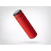 Вакуумный термос Vacuum Flask C1, soft touch, 420мл, красный с логотипом
