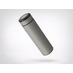Вакуумный термос Vacuum Flask C1, soft touch, 420мл, серый с логотипом