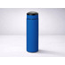 Вакуумный термос Vacuum Flask C1, soft touch, 420мл, синий с логотипом