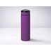 Вакуумный термос Vacuum Flask C1, soft touch, 420мл, фиолетовый с логотипом