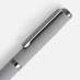 Ручка шариковая Inkish Gunmetal в футляре, серая с логотипом