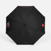Зонт-трость Rainzee, ver.2, черный с логотипом
