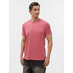 Футболка унисекс Regent 150, розовая (лососевая) с логотипом