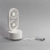 Портативный увлажнитель воздуха "Smart Wind" с двумя вентиляторами, белый с логотипом