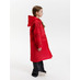 Дождевик детский RainDrop Kids, красный с логотипом