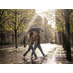 Зонт-трость Sombrella, черный с логотипом