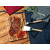 Набор BBQ Grill Master из двух приборов с деревянными ручками с логотипом