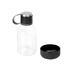 Бутылка для воды 2-в-1 Dog Bowl Bottle со съемной миской для питомцев, 1500 мл, черный с логотипом
