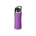 Бутылка для воды Bottle C1, сталь, soft touch, 600 мл, фиолетовый с логотипом