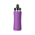 Бутылка для воды Bottle C1, сталь, soft touch, 600 мл, фиолетовый с логотипом