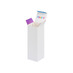 Бутылка для воды Bottle C1, сталь, soft touch, 600 мл, фиолетовый с логотипом