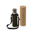 Бутылка для воды из титана Titan, 750ml, темно-серый с логотипом