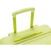 Чемодан TORBER В Отпуск, салатовый, ABS-пластик, 46 х 28,5 х 69 см, 71 л, 3,3 кг с логотипом