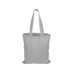 Сумка для шопинга Carryme 140 хлопковая, 140 г/м2, серый с логотипом