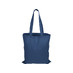 Сумка для шопинга Carryme 140 хлопковая, 140 г/м2, нейви с логотипом