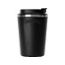 Термокружка CAFe COMPACT, 380 мл, черный с логотипом