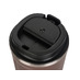 Термокружка CAFe COMPACT, 380 мл, коричневый с логотипом