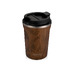 Термокружка CAFe COMPACT, 380 мл, wood с логотипом
