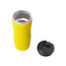 Термокружка Double wall mug C1, soft touch, 350 мл, желтый с логотипом