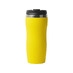 Термокружка Double wall mug C1, soft touch, 350 мл, желтый с логотипом