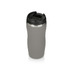 Термокружка Double wall mug C1, soft touch, 350 мл, серый с логотипом