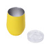 Термокружка Vacuum mug C1, soft touch, 370мл, желтый с логотипом