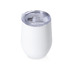 Термокружка Vacuum mug C1, soft touch, 370мл, белый с логотипом