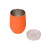 Термокружка Vacuum mug C1, soft touch, 370мл, оранжевый с логотипом