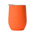 Термокружка Vacuum mug C1, soft touch, 370мл, оранжевый с логотипом