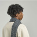 Шарф вязаный  WIND SCARF-S с логотипом
