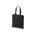 Сумка для шопинга Carryme 140 хлопковая, 140 г/м2, черный с логотипом