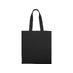 Сумка для шопинга Carryme 140 хлопковая, 140 г/м2, черный с логотипом