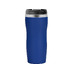 Термокружка Double wall mug C1, soft touch, 350 мл, синий (Р) с логотипом
