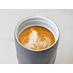 Вакуумная термокружка с керамическим слоем и медной изоляцией Calix, темно-серый с логотипом