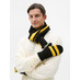 Шарф Winwear, черный с логотипом