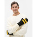 Варежки Winwear, черные с логотипом