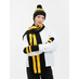 Варежки Winwear, черные с логотипом