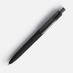 Ручка шариковая Prodir DS8 PRR-T Soft Touch, черная с логотипом