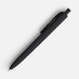 Ручка шариковая Prodir DS8 PRR-T Soft Touch, черная с логотипом
