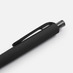 Ручка шариковая Prodir DS8 PRR-T Soft Touch, черная с логотипом