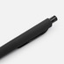 Ручка шариковая Prodir DS8 PRR-T Soft Touch, черная с логотипом