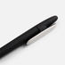 Ручка шариковая Prodir DS5 TRR-P Soft Touch, черная с белым с логотипом