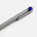 Ручка шариковая Prodir DS1 TMM Dot, серая с синим с логотипом