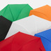 Зонт складной Rain Spell, синий с логотипом