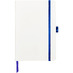Блокнот ColorNote White, твердая обложка A5, 80 листов, белый с синим с логотипом