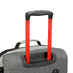 Сумка на колесах TORBER РИТМ, серый, полиэстер 900D с PU покрытием, 49 x 35,5 x 26 см, 35 л с логотипом