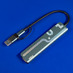 USB-хаб STEM 7 в 1, серый, алюминий с логотипом