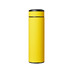 Вакуумный термос Vacuum Flask C1, soft touch, 420мл, желтый с логотипом
