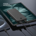 Внешний АКБ NRG Power V2 10000 мА-ч, 2A, 2xUSB, черный, Deppa с логотипом
