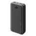 Внешний АКБ NRG Power V2 20000 мА-ч, 2A, 2xUSB, черный, Deppa с логотипом